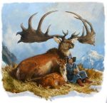 Irish Elk Facts, Habitat, Pictures, Behavior, Antlers and Range